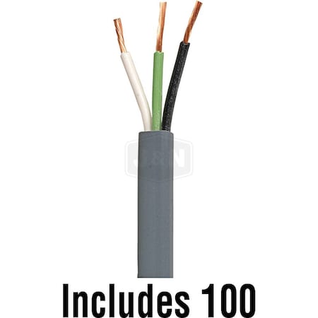 Aftermarket JAndN Electrical Products Jacketed Triplex Wire 600-14017-100-JN